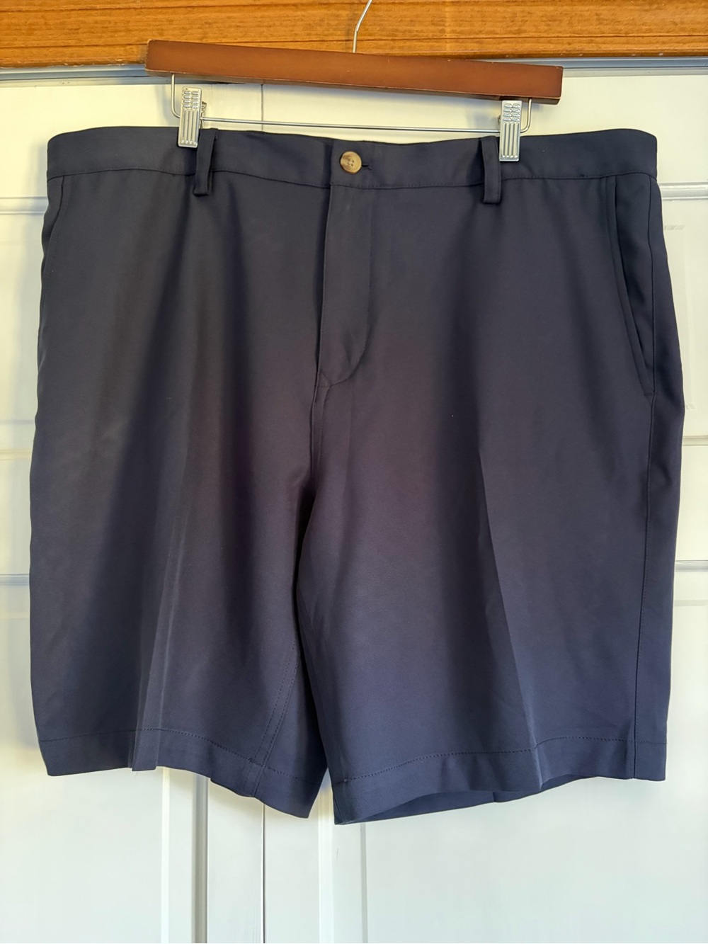 Vineyard Vines Links Short SZ 40 Navy Blue Flat-Front Performance Wicking Golf